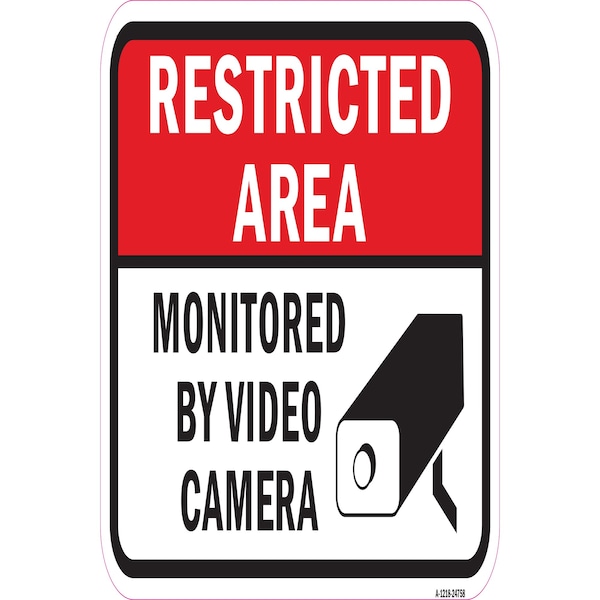 Signmission Safety Sign, 12 in Height, Aluminum, 24758 A-1218-24758 - main